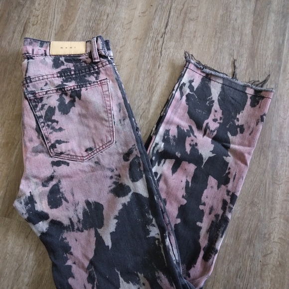 MNML -MENS ACID WASH JEANS SIZE 29 - Picture 2 of 7